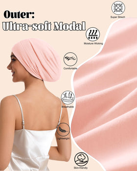 Simapu modal outer fabric detail highlighting soft stretch and breathable comfort