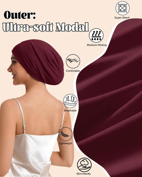 Simapu modal outer texture detail showing soft breathable surface