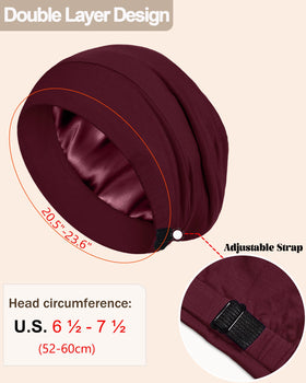 Simapu size comparison on mannequin showing fit for head circumference