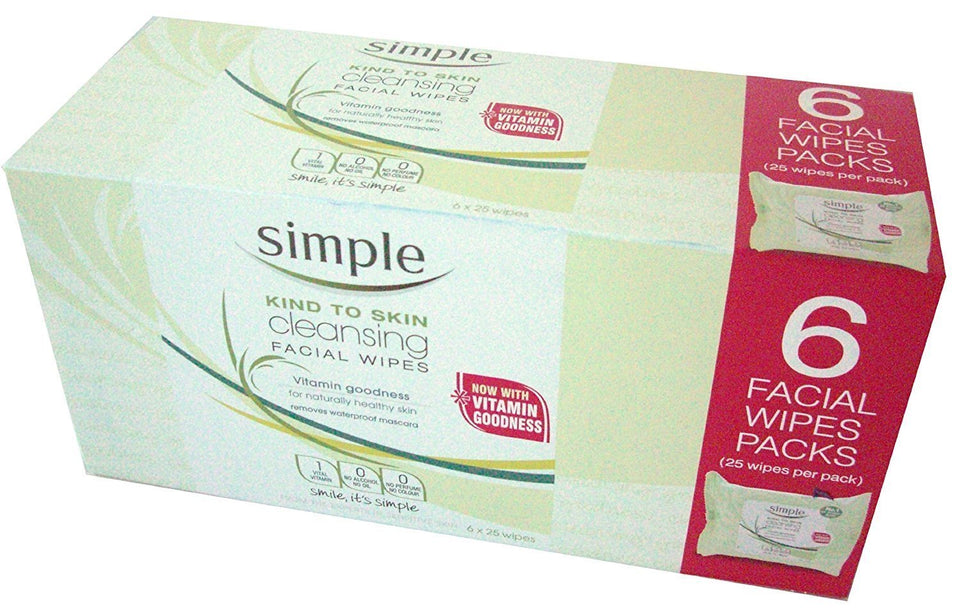 Simple front packaging showing 6 packs, convenient oil-control wipes