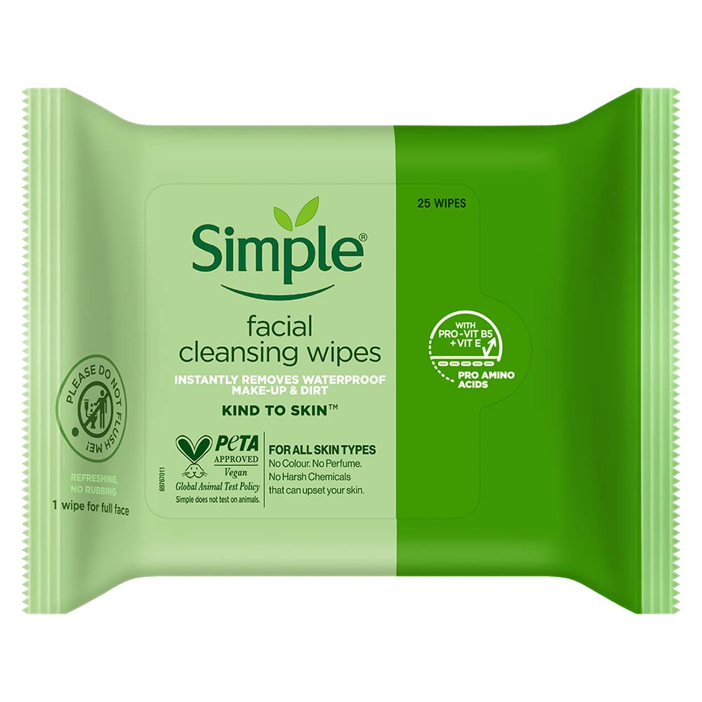 Simple front packaging showing six 25-count resealable packs for convenience