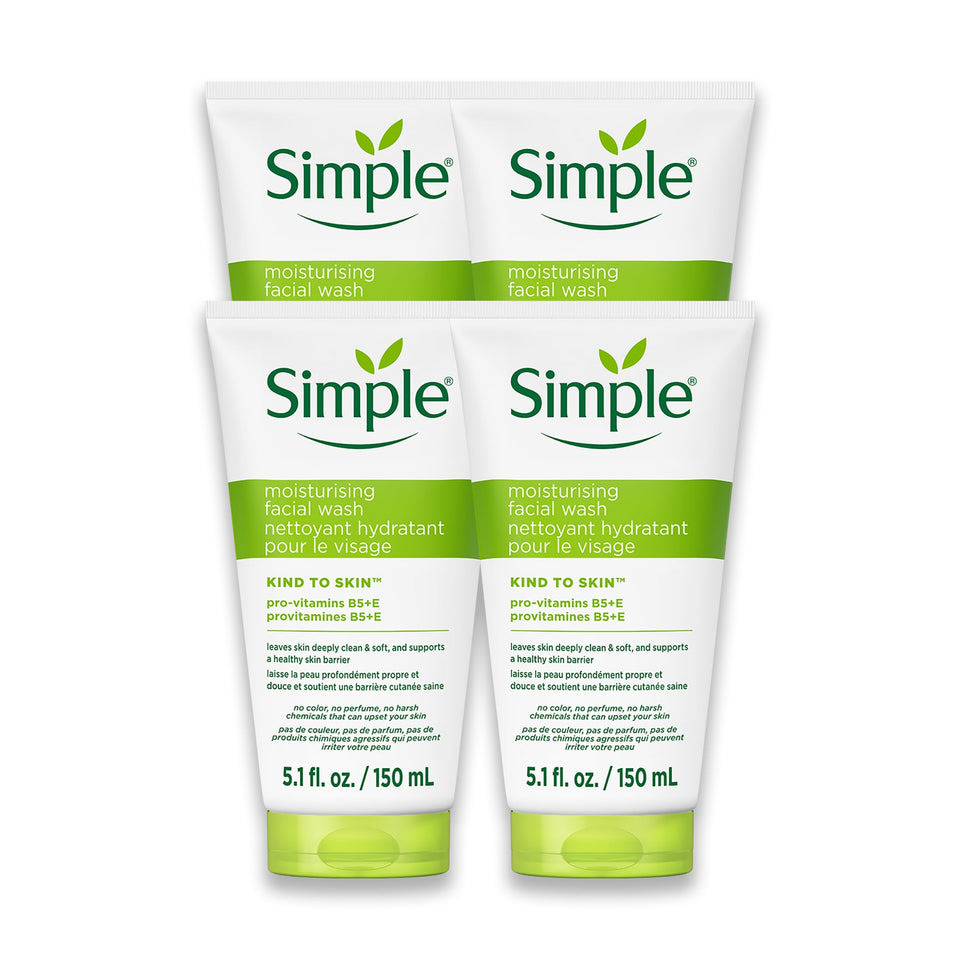 Simple front packaging showing bottle and clear labeling, conveys gentle cleansing benefit