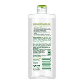 Simple bathroom counter lifestyle shot conveying everyday convenient cleansing