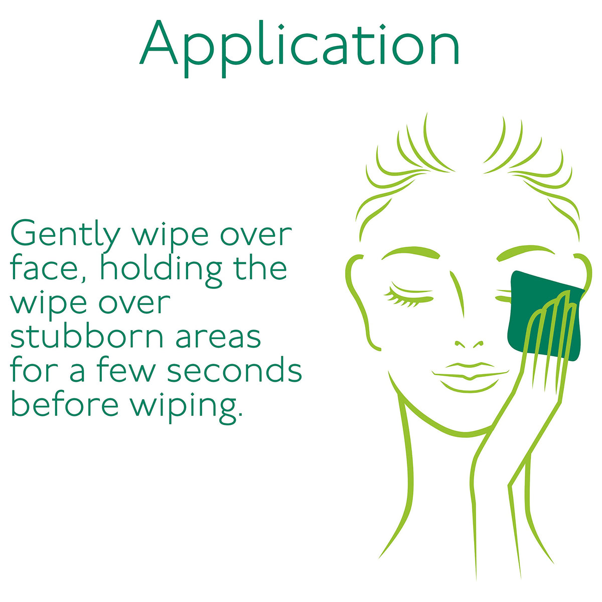 Simple wipe in hand removing foundation demonstrating quick makeup removal