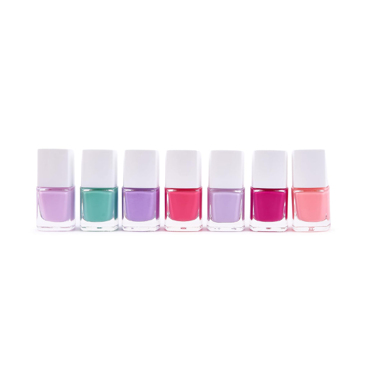 SIMPLE PLEASURES color swatches of 14 water-based shades for playful choices