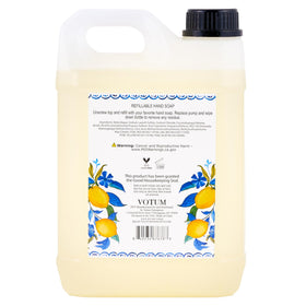SIMPLE PLEASURES jug staged on kitchen counter illustrating fresh citrus floral scent ambiance