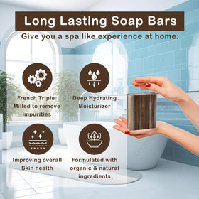 Simple Scents Australia lather in hand showing rich foam and moisturizing benefit