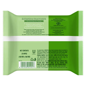 Simple travel bag with a pack ready for on-the-go cleansing convenience
