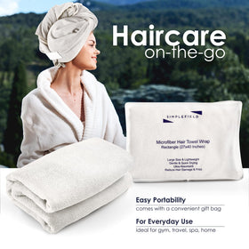 SimpleField carry bag with towel showing portability and organized storage benefit