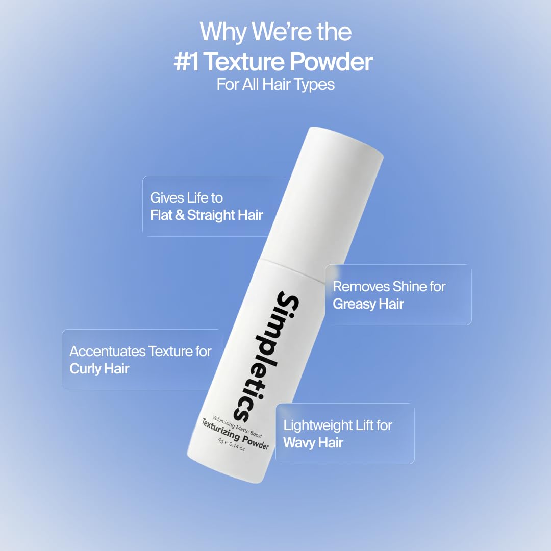 Simpletics small jar beside travel items illustrating portable size for on-the-go touch-ups