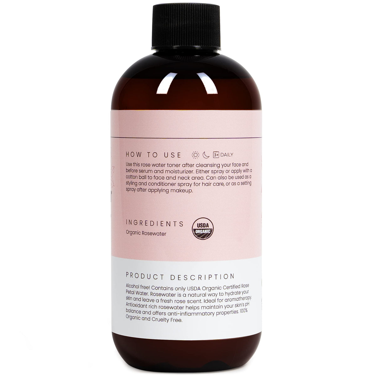Simplified Skin close-up of rose petals and hydrosol highlighting natural ingredient benefit