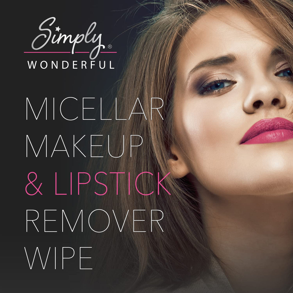 Simply Wonderful wipe beside ruler demonstrating the 5 by 7 inch wipe size