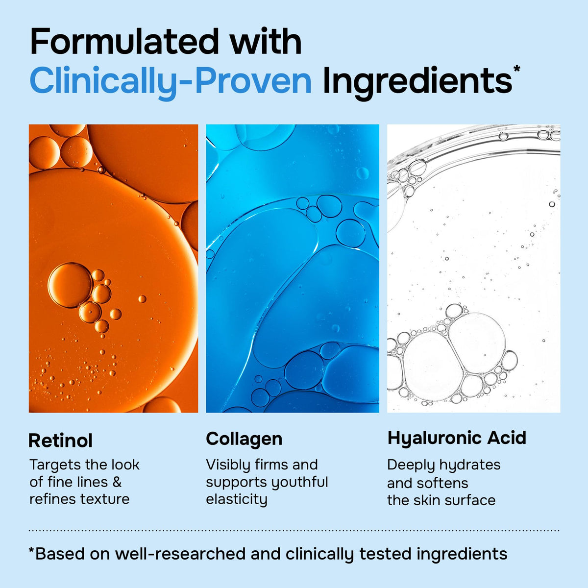 SimplyVital open jar and visible label showing key ingredients and use