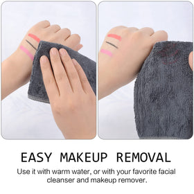 SINLAND close-up of microfiber texture showing gentle effective cleansing
