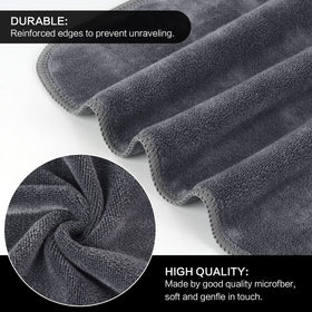 SINLAND cloth held in hand showing size and convenient portability