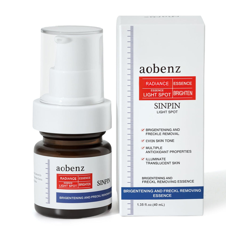 SINPIN aobenz front packaging showing bottle and benefits