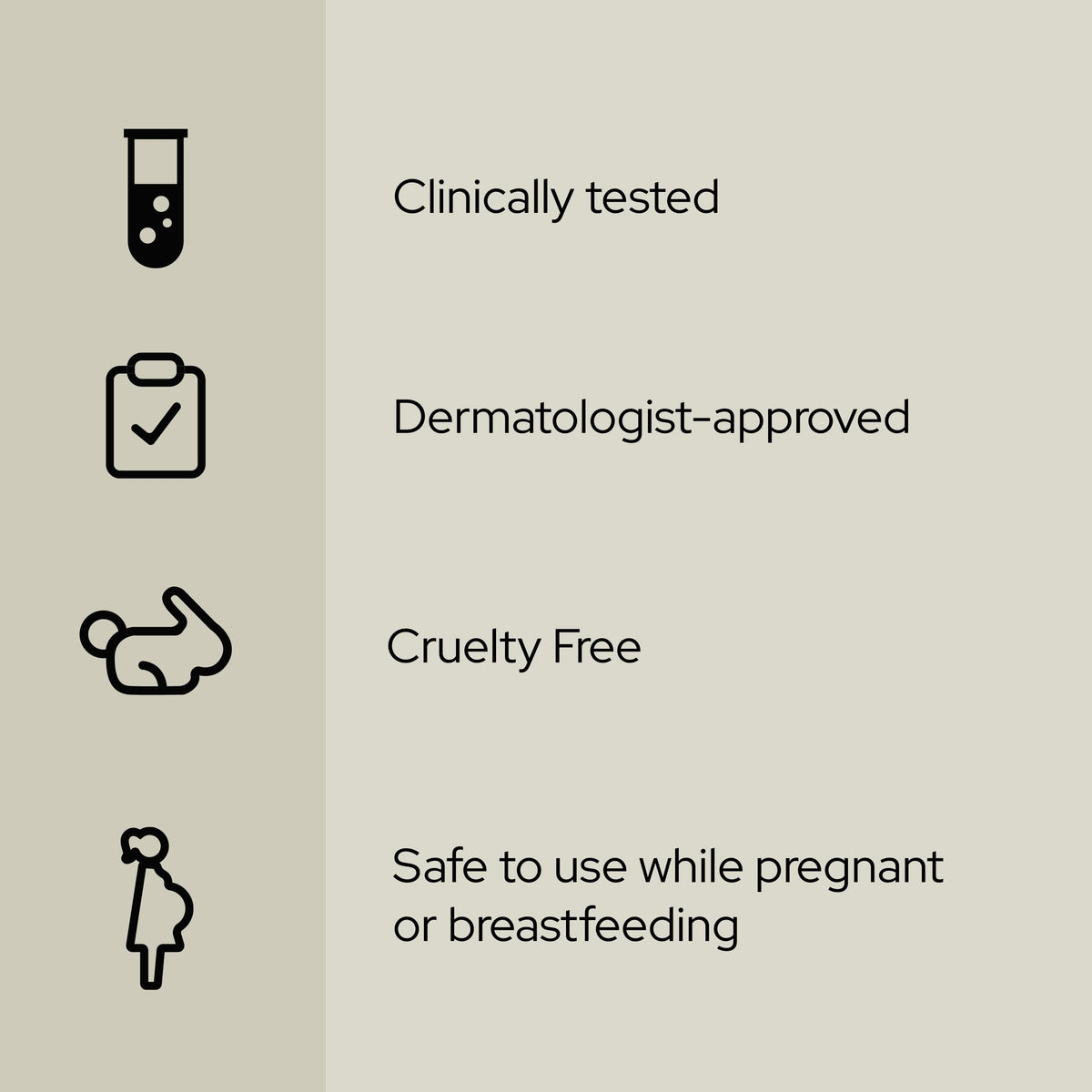 SiO BrowLift label and ingredients panel highlighting dermatologist-reviewed benefit