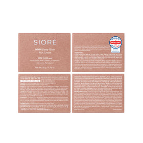 SIORÉ product label close-up showing NMN concentration and ingredient highlights