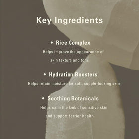 SIOT mask being applied to face demonstrating gentle cleansing and hydration