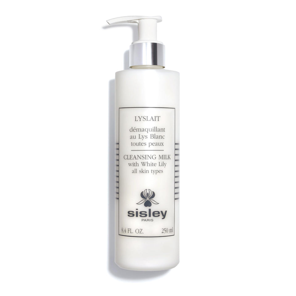 Sisley Paris Lyslait front packaging showing clean label and 250 mL size for effortless use