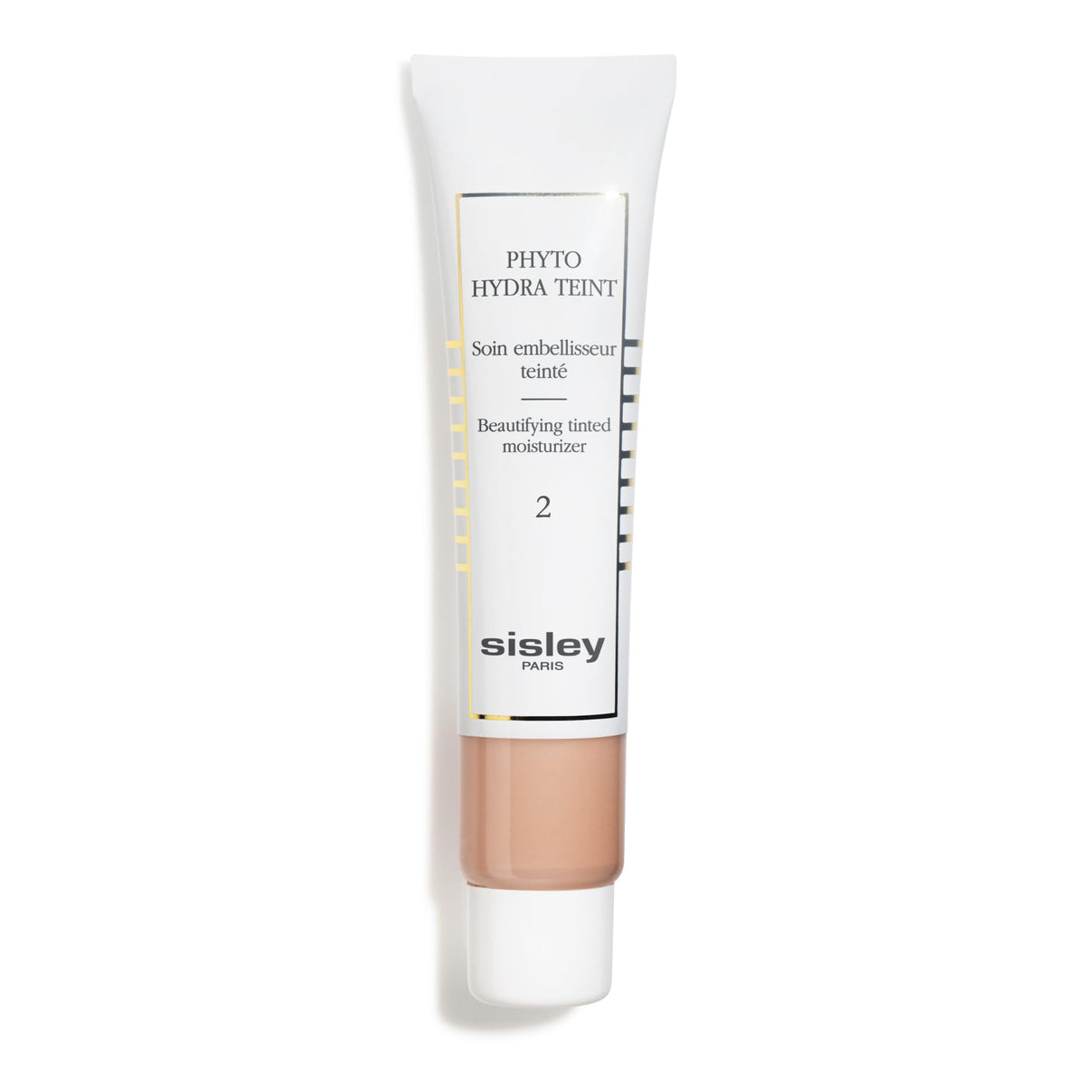 Sisley Paris front packaging showing No. 2 Medium and 40 mL, conveys premium hydration