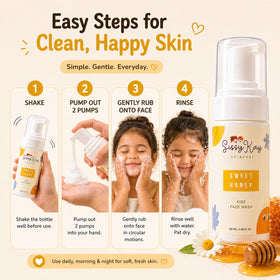 Sissy Kay product label highlighting vitamins C and E for balanced skin