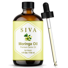 SIVA ORGANICS front amber bottle showing clean packaging and quality