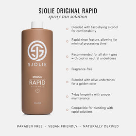 SJOLIE SUNLESS close-up of olive-base texture showing smooth, non-sticky finish
