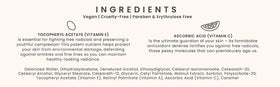 SJOLIE SUNLESS label detail showing aloe and DHA ingredients for hydrating tan