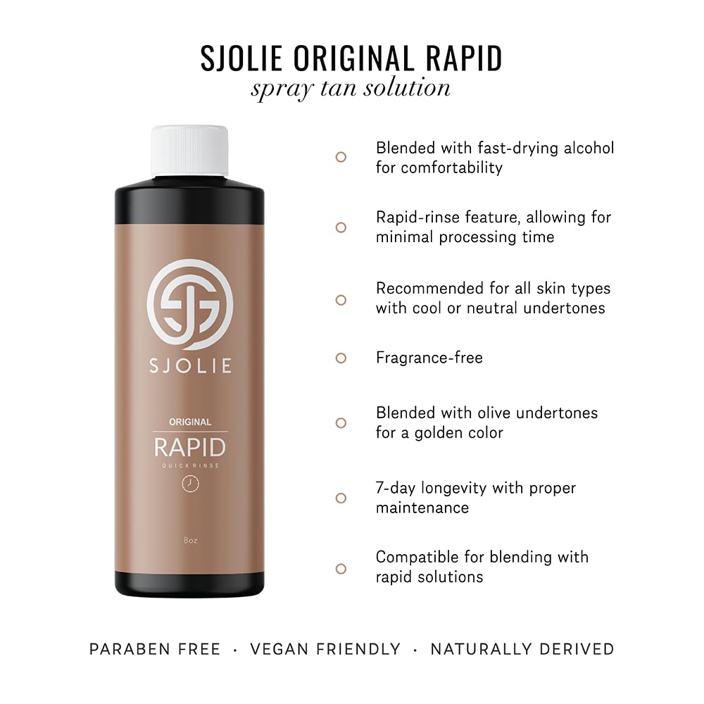 SJOLIE solution texture close-up highlighting olive base and smooth application