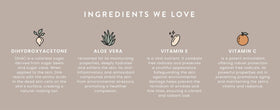 SJOLIE SUNLESS being applied to shoulder illustrating smooth coverage and natural bronze result