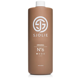 SJOLIE SUNLESS front bottle shot showing label and size for clear identification and convenience