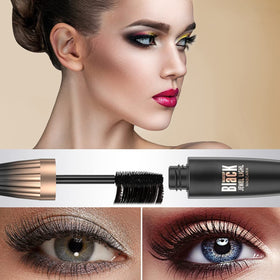 SJXYOYDS mascara on lashes demonstrating length and volume instantly
