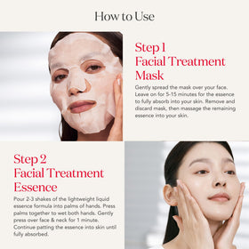 Comparative skin texture view with SK-II showing smoother appearance
