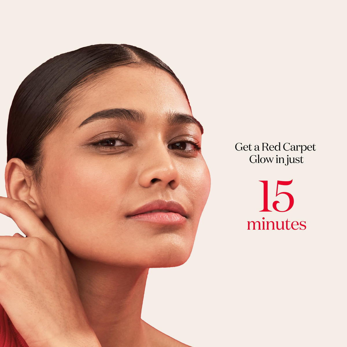 SK-II essence pouring into palm demonstrating easy application