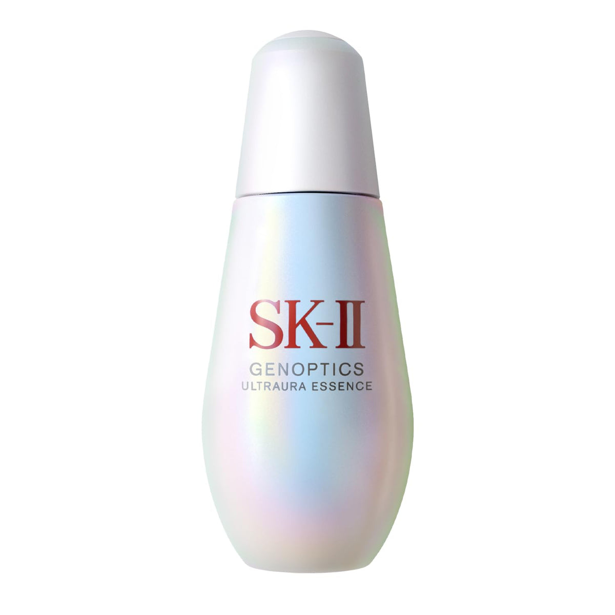 SK-II front packaging displaying bottle and brand for confident shelf appeal