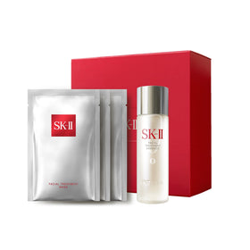 SK-II product box front view showing kit and benefits