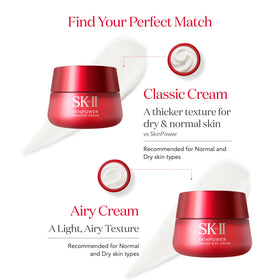 SK-II jar beside a ruler showing 1.7 oz size for travel-friendly convenience
