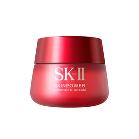 SK-II jar front view showing elegant packaging and premium benefit