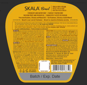 SKALA product label highlighting maracujá and pataua ingredients benefit
