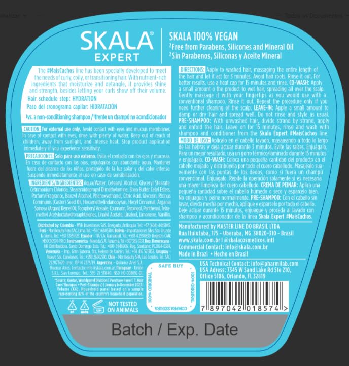 SKALA jar in hand showing size and long-lasting supply benefit