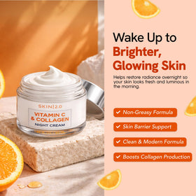 Skin 2.0 cream being applied to hand demonstrating quick absorption benefit