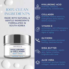 Skin 2.0 cream being applied to hand demonstrating hydration and smooth application