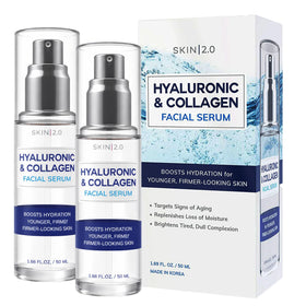 Skin 2.0 front packaging duo showing bottles and box for value