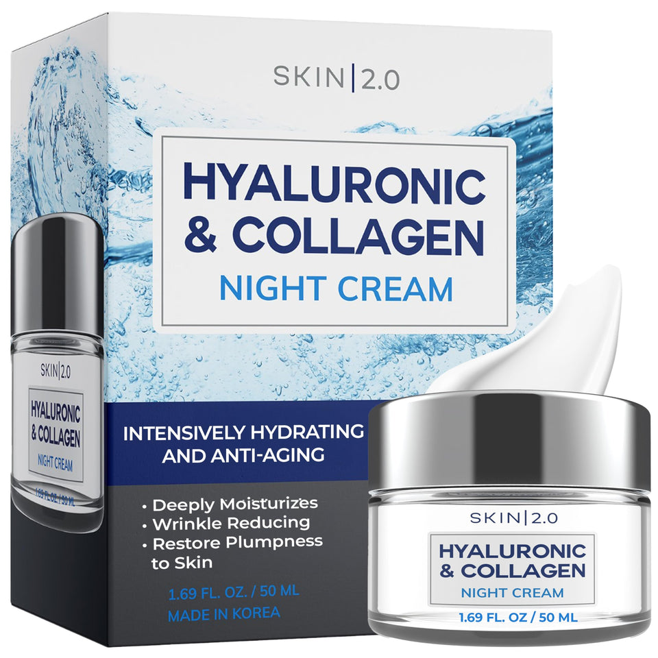 Skin 2.0 front packaging showing jar and branding for clear product recognition and trust