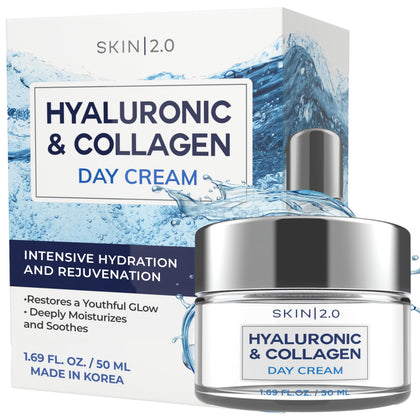 Skin 2.0 front packaging showing product and benefits