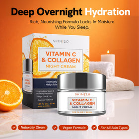 Skin 2.0 open jar with visible label showing ingredient focus and reassurance