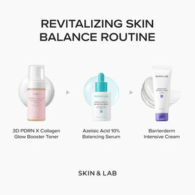 SKIN & LAB serum layered under moisturizer showing compatible layering benefit