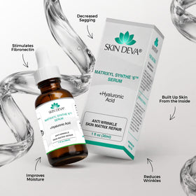 SKIN DEVA dropper close-up highlighting controlled dispensing for precise dosing