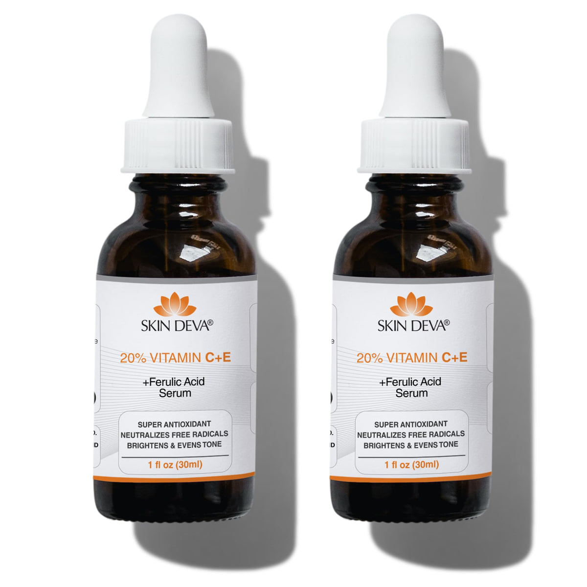 SKIN DEVA front packaging showing bottle and label for clear identification and benefit